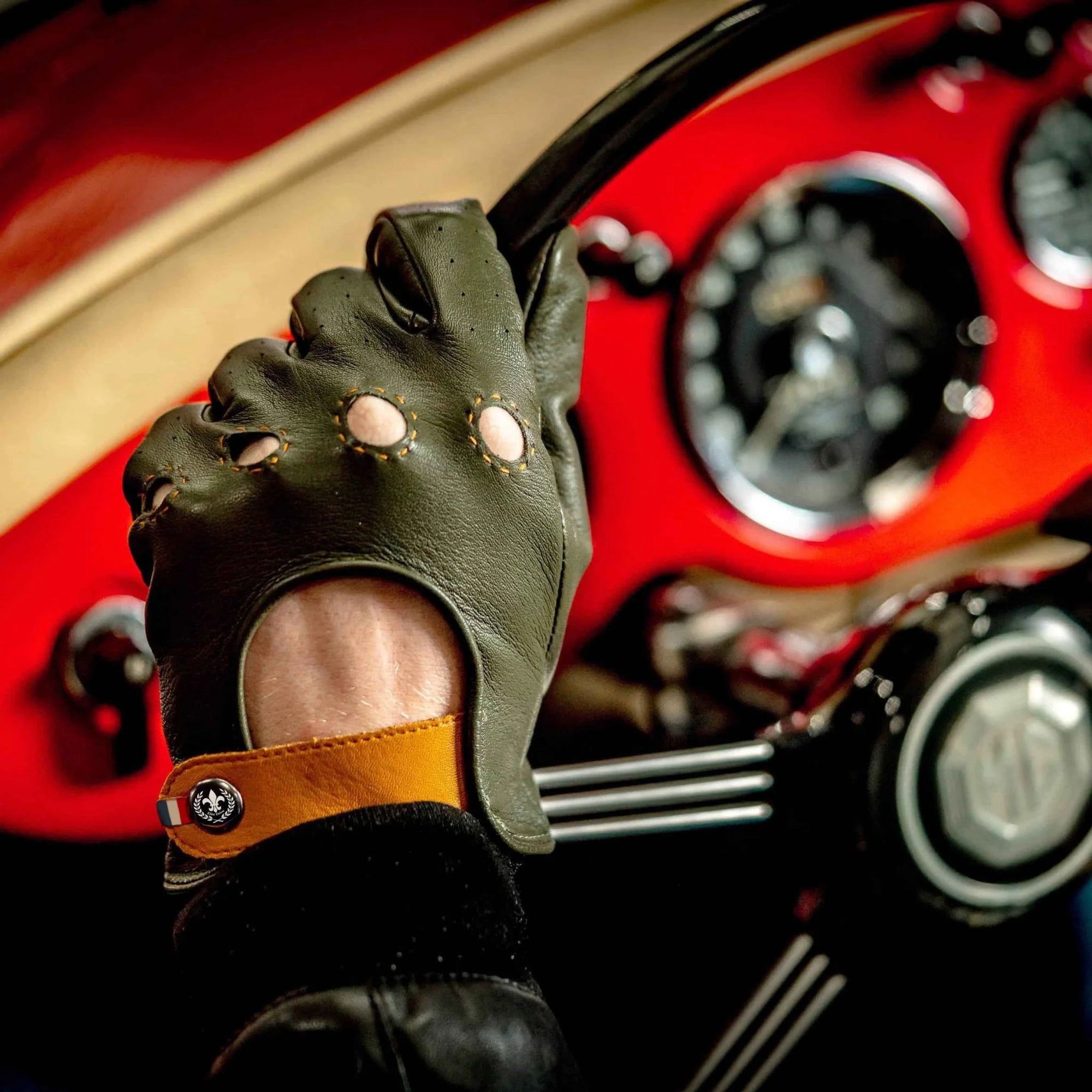 Why do people wear driving gloves ?